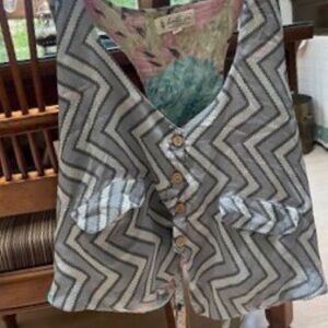REVERSIBLE Kantha Bae Vest, Fits Size 00-22/24